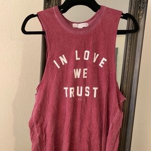 Spiritual Gangster ‘In love we trust’ tank